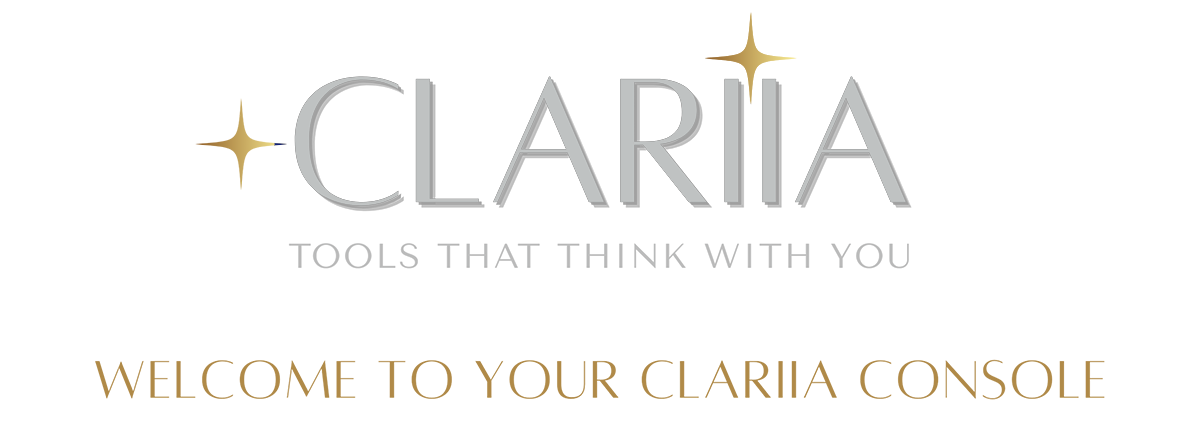 Clariia Logo (Dark)